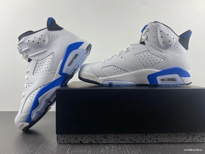 6 Jordan Retro Air 384664-107 Blue Sport (2014) 0720